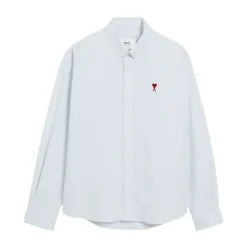 Chemise en Coton Bleu Clair AW25