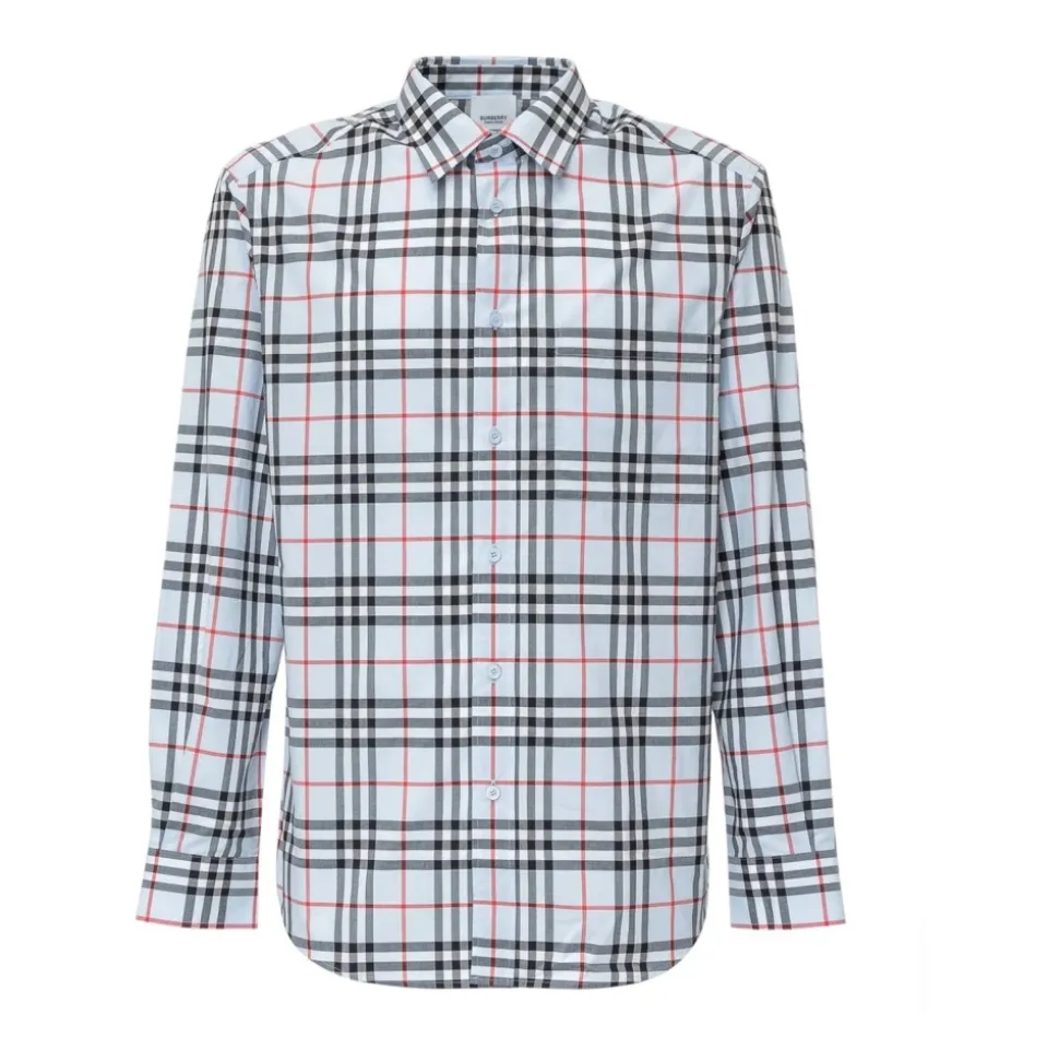 Chemise en coton à carreaux Chalcroft