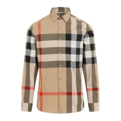 Chemise en coton à carreaux coupe slim