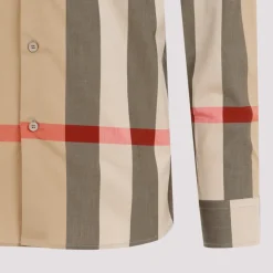 Chemise en coton à carreaux coupe slim