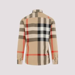 Chemise en coton à carreaux coupe slim