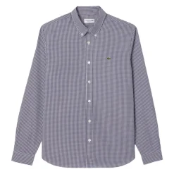 Chemise en coton à carreaux Regular Fit