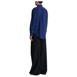 Chemise en coton Oxford College Emblem