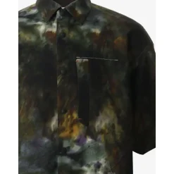Chemise en nylon à imprimé abstrait