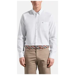 Chemise en Popeline de Coton à Manches Longues