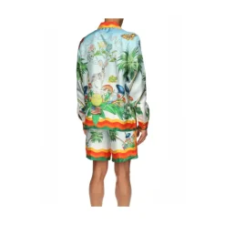 Chemise en Soie Palm Springs Tennis Club