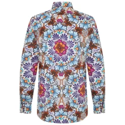 Chemise Florale à Col Classique
