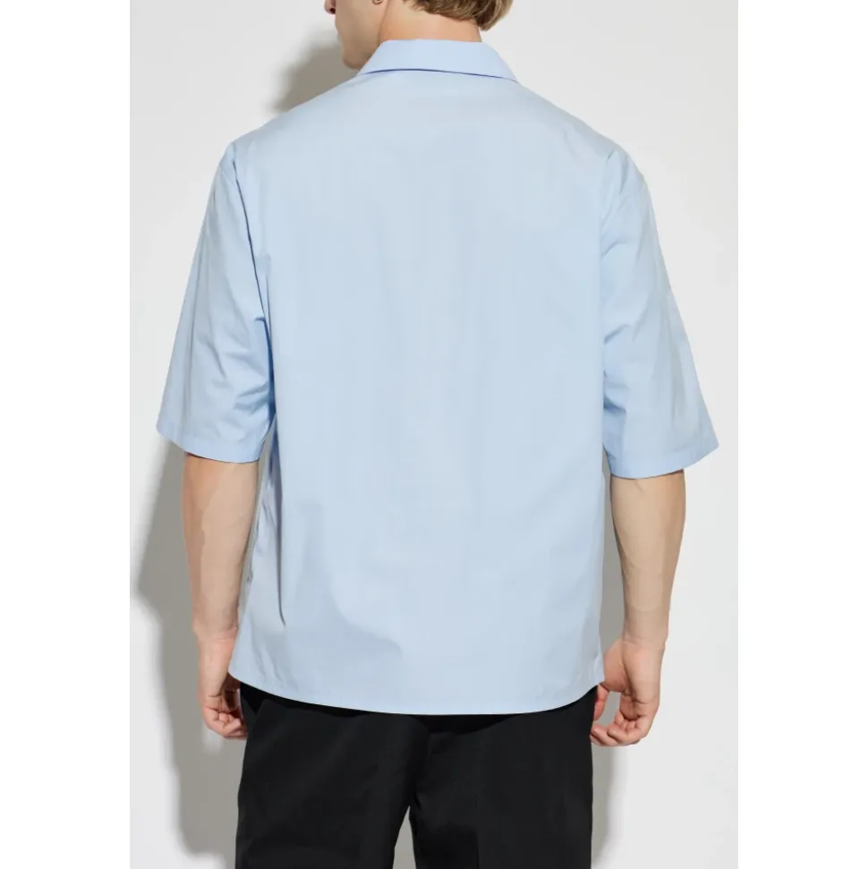 Chemise légère en popeline de coton