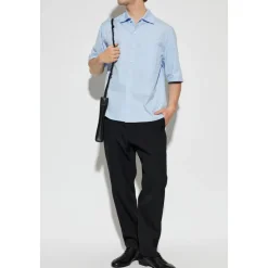 Chemise légère en popeline de coton