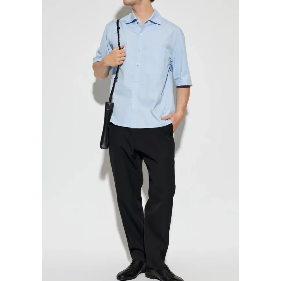 Chemise légère en popeline de coton