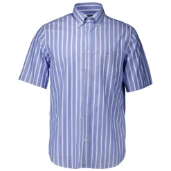 Chemise à Manches Courtes Bleu Clair