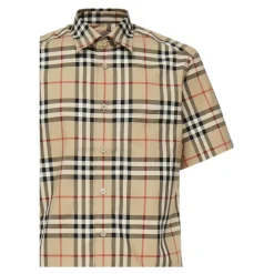 Chemise à Manches Courtes à Carreaux