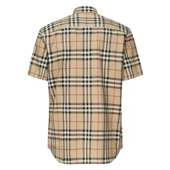 Chemise à Manches Courtes à Carreaux