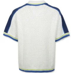 Chemise à Manches Courtes en Crochet