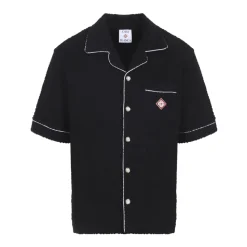 Chemise Manches Courtes Éponge Monogramme