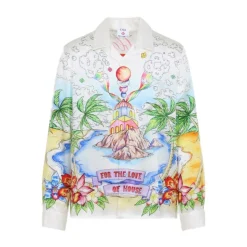 Chemise à Manches Longues en Twill de Soie