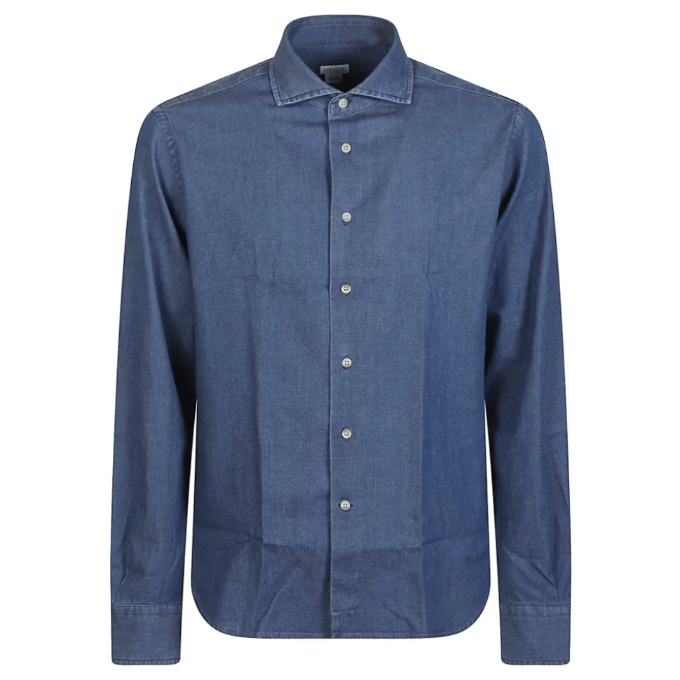 Chemise Slim à Manches Longues