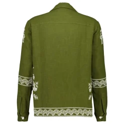 Chemises Tulum Vert Kaki pour Homme