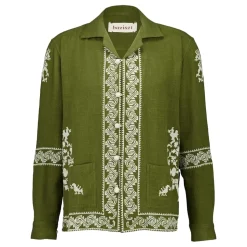 Chemises Tulum Vert Kaki pour Homme