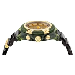 Chrono Active Montre en Silicone Vert