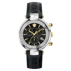 Chrono Bracelet Cuir Homme