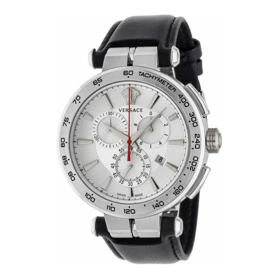 Chronographe AION noir argent montre