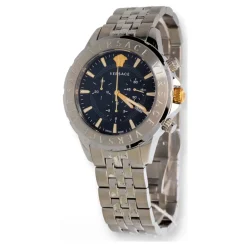 Chronographe Signature Acier Cadran Noir Montre