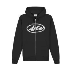 Circle Logo Zip Hoodie
