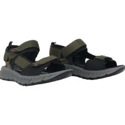 Collection de sandales pour hommes vertes