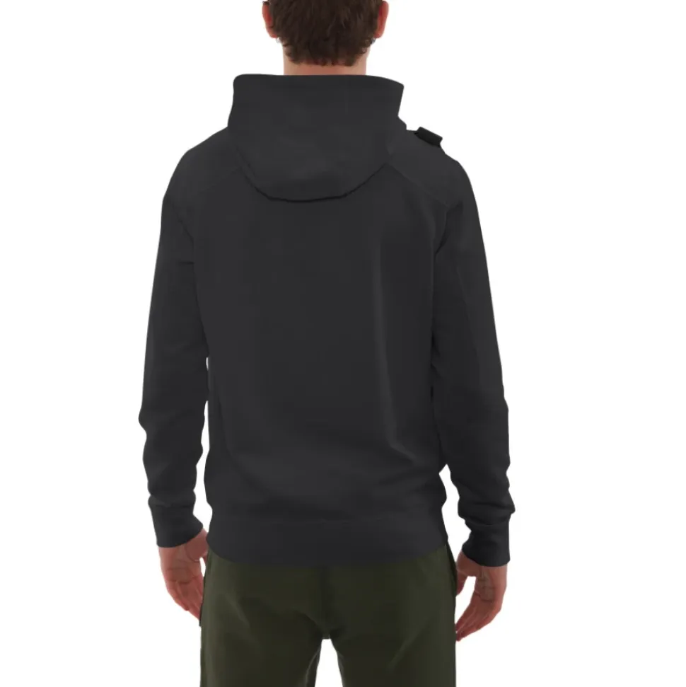 Core Overhead Hoody en Jet Black