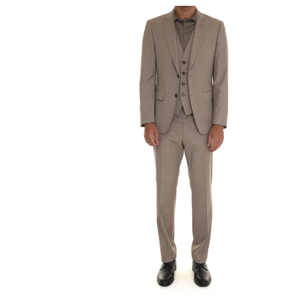 Costume classique 3 pièces avec 2 boutons