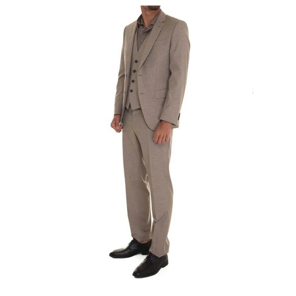 Costume classique 3 pièces avec 2 boutons
