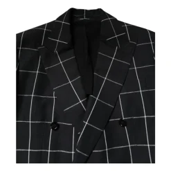 Costume de luxe noir doublé de soie
