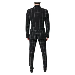 Costume de luxe noir doublé de soie
