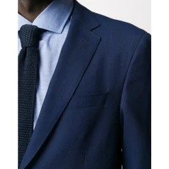 Costume en Laine Bleue pour Homme