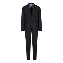 Costume en Laine Coupe Slim Croisée