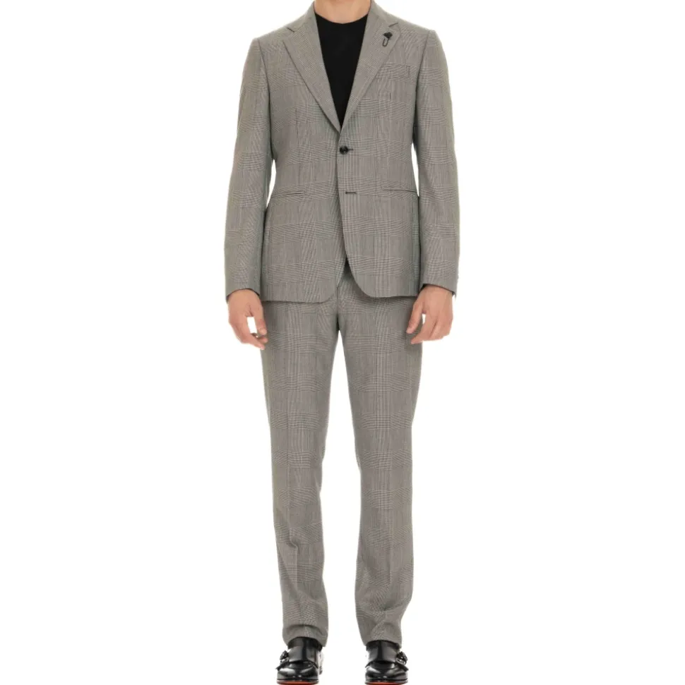 Costume Prince de Galles en Laine Grise