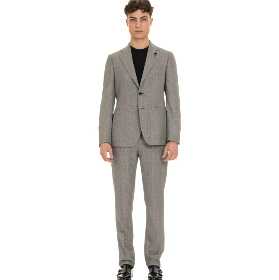 Costume Prince de Galles en Laine Grise