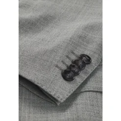 Costume slim en tissu stretch à motifs