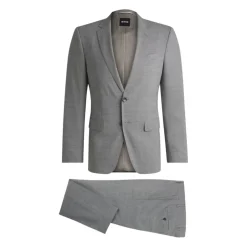 Costume slim en tissu stretch à motifs