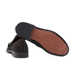 23070-C-VS3.EBONY Mocassin à double boucle