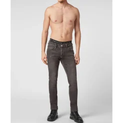 Denim Trousers Super Straight Cut Basic