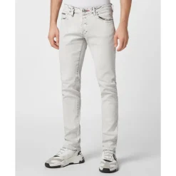Denim Trousers Super Straight Cut Skull&Bones