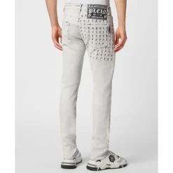 Denim Trousers Super Straight Cut Skull&Bones