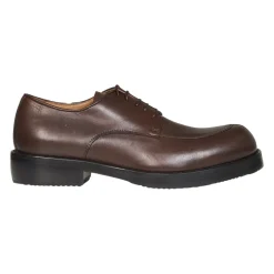 Derbies en cuir à lacets