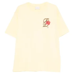 D Hibiscus Brodée T-shirt