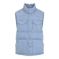 Doudoune sans manches Ervional en denim