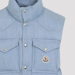 Doudoune sans manches Ervional en denim