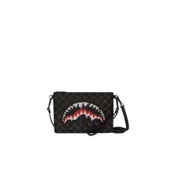 Dripping Sharks In Paris Crossover Clutch