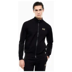 Ensemble de survêtement zippé avec logo sur la poitrine